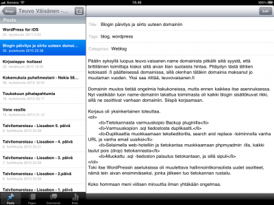 Wordpress ios что это